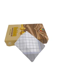 Cotton Multi Color Check Hankies Set Of 12 - 12