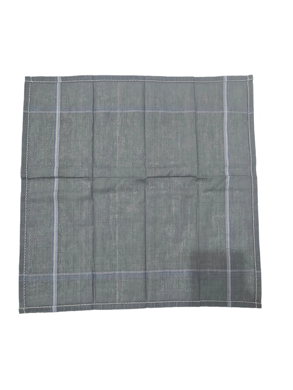 Mens Cotton Multi Color Colorful Handkerchief Stripes - 12