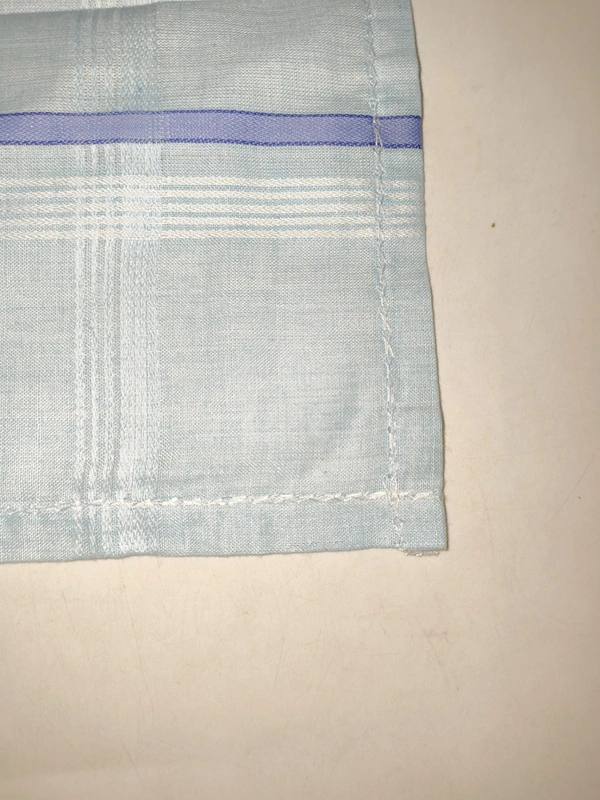 Mens Cotton Check  Multi Color Handkerchief Set Of 12 - 12