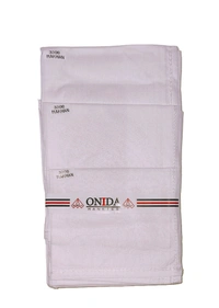 Mens Cotton White Color Super Quality Handkerchief - 12