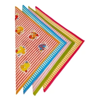 Cotton Multi Color Multi Printed Colorful Hankies - 12
