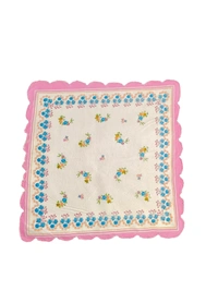 Cotton  Multi  Color Multi Printed Colorful Hankies Set Of 12 - 12