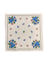 Cotton Multi Color Multi Printed Colorful Hankies Set Of 12 - 12