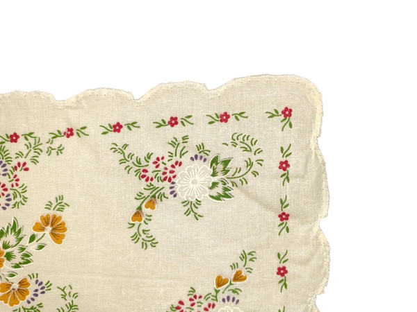 Cotton Multi Color Multi Printed Colorful Hankies Set Of 12 - 12