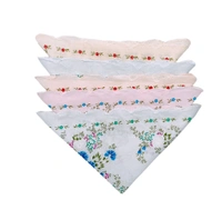 Cotton Multi Color Multi Printed Colorful Hankies Set Of 12 - 12