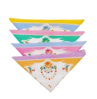 Cotton Multi Color Multi Printed Colorful Handkerchiefs - 12