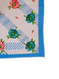 Cotton Multi Color Multi Printed Colorful Hankies Set Of 12 - 12
