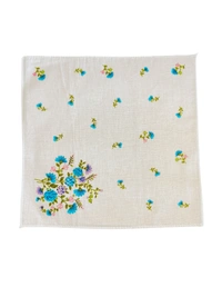 Cotton Multi Color Multi Printed Colorful Hankies - 12
