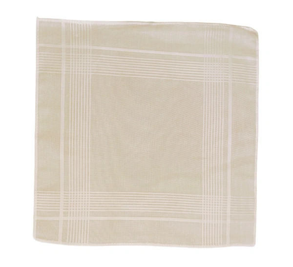 Cotton White Hankies For Kids Ladies Mens Girls - 12