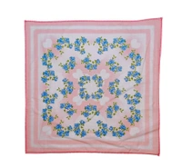 Cotton Multi Printed Hankies For Ladies ,Girls Kids - 12
