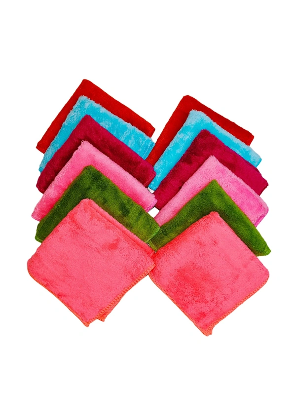 Cotton Hankies Multi Color Multi Printed For ,Kids Girls ,Ladies - 12