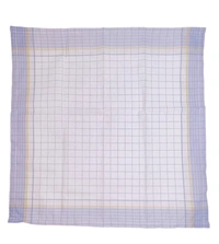 Mens Cotton Multi Color Check Colorful Handkerchiefs - 12