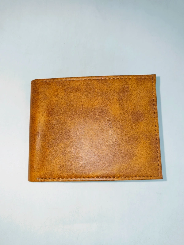 Mens  2 Fold Pu Leather Wallet In Mix Color - Free, 6