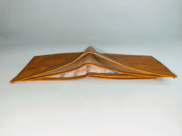 Mens  2 Fold Pu Leather Wallet In Mix Color - Free, 6