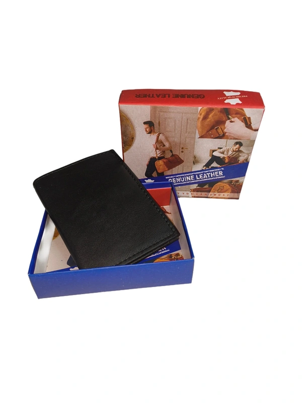 Mens  Genuine Leather Card Holder In Mix Color - Free, 6