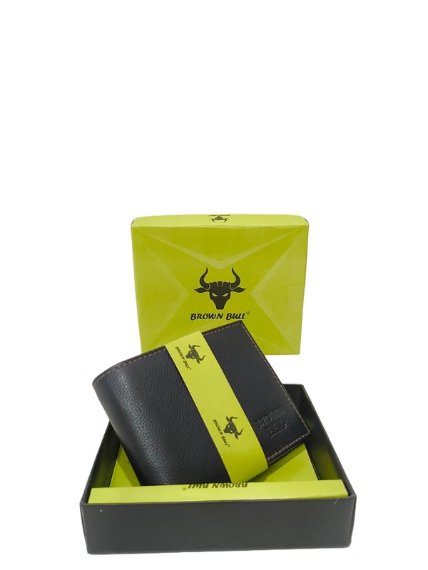 Mens  Genuine Leather Multi Color And Multi Design Leather Wallets Box Packing - Free, 6