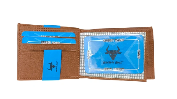 Mens  Heavy Foam Material Mix Color Wallets With Box - Free, 6