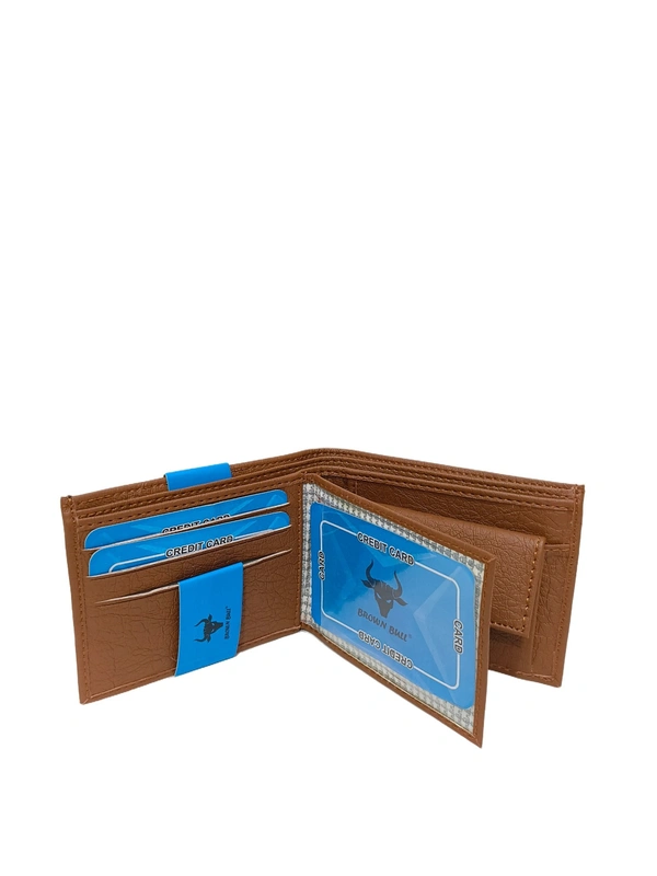 Mens  Heavy Foam Material Mix Color Wallets With Box - Free, 6