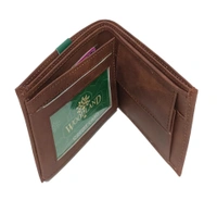 Mens  Pu Leather 2 Fold Multi Color Wallets Brand Box Packing - Free, 6