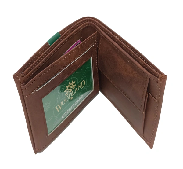 Mens  Pu Leather 2 Fold Multi Color Wallets Brand Box Packing - Free, 6