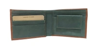 Mens  Pu Leather Multi Color Side Logo Embosses Wallets 12 Pcs Packing - Free, 6