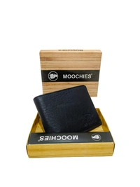 Mens  Genuine Leather 2 Fold Multi Color Wallets Brand Box Packing - Free, 6