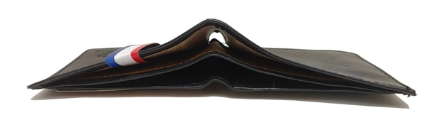 Mens  Genuine Leather 2 Fold Multi Color Wallets Brand Box Packing - Free, 6