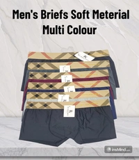 BIJKART Mens Soft Meterial Multi Color Briefs - FREE SIZE, 12