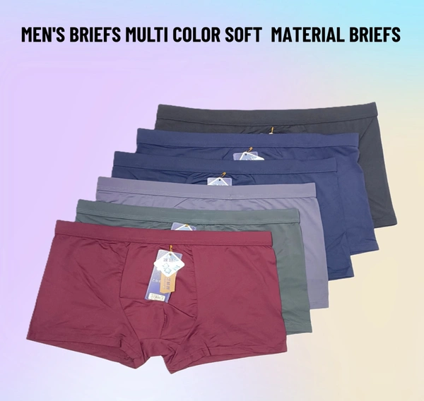 BIJKART  Mens Multi Color Soft Meterial Briefs - FREE SIZE, 12