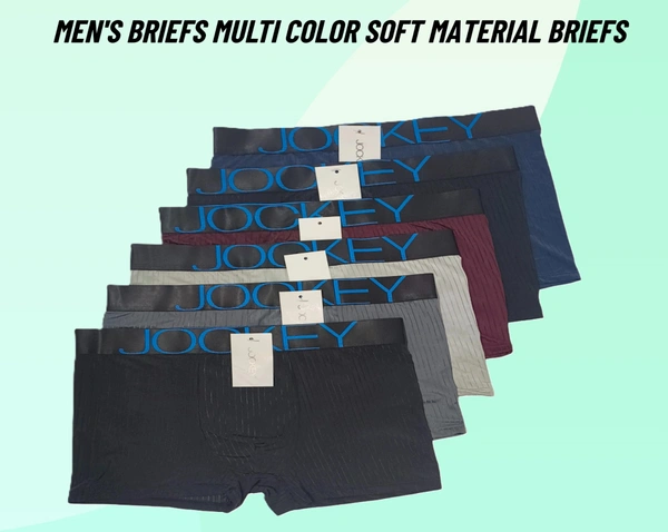 BIJKART Mens Briefs Multi Color Soft Meterial - MIX SIZE, 12