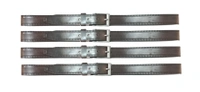 35 Mm P2C Fancy Design Mens Genuine Leather Brown Color Belt - 35 MM, 12
