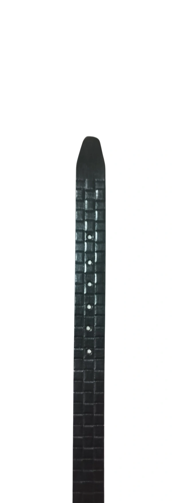 35 Mm P2C Fancy Design Mens Genuine Leather Black Color Belt - 35 MM, 12