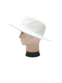 BIJKART MENS COTTON PREMIUM QUALITY WHITE UMPIRE HAT - FREE, 6