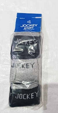 Men Mix Branded Cotton  Socks, Mix Color Pack Set Of 6(3 Pcs In 1Pouch), - Free, 6