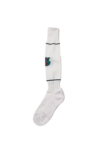 Mens Football Socks White Color Pack Of 6 Pairs - Free, 6