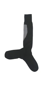Mens Football Socks Black Color Pack Of 6 Pairs - Free, 6