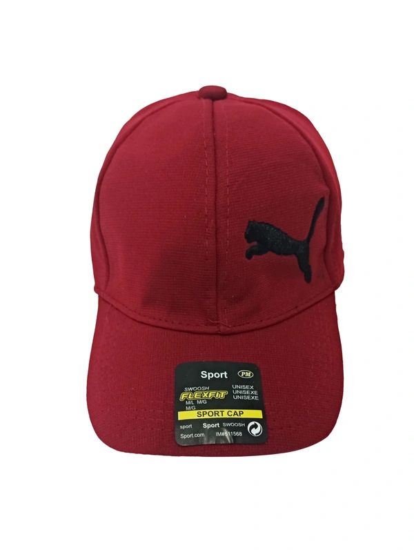 Mens Embrodary  Flaxi Fit Material Cap  Color - Mix Color Pack  Fitting - Steel Buckle - Free, 6