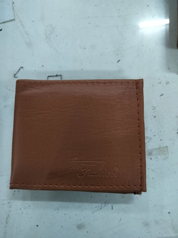 Mens 2 Fold Mix Color Pu Leather Wallet - Free, 6