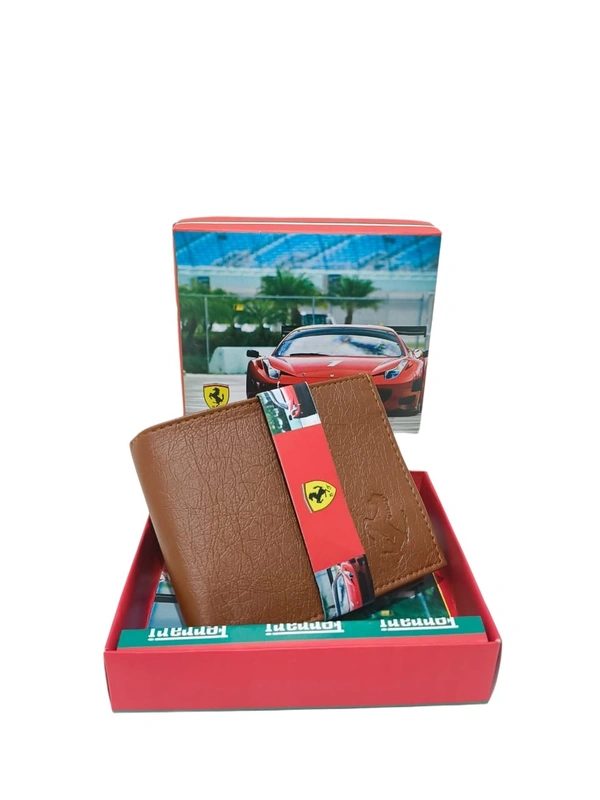 Mens  Genuine Leather 2Fold Multi Color Wallets Brand Box Packing - Free, 6
