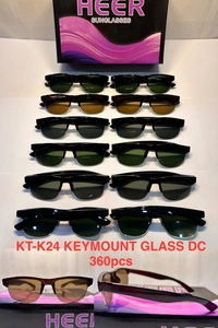 BIJKART MENS MULTI COLOR KEYMOUNT GLASS  DC SUNGLASS - FREE SIZE, 12