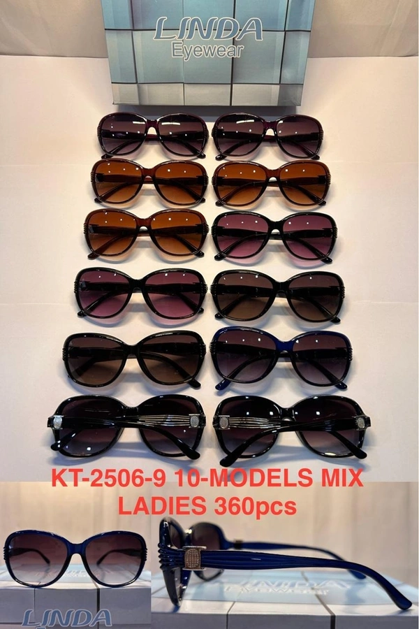 BIJKART LADIES MULTI COLOR HEAVY QUALITY SUNGLASS - FREE SIZE, 12