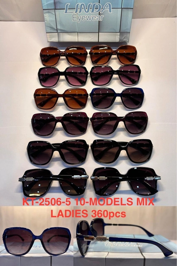 BIJKART LADIES MULTI COLOR HEAVY QUALITY SUNGLASS - FREE SIZE, 12
