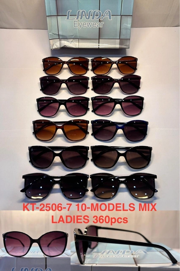 BIJKART LADIES MULTI COLOR HEAVY QUALITY SUNGLASS - FREE SIZE, 12
