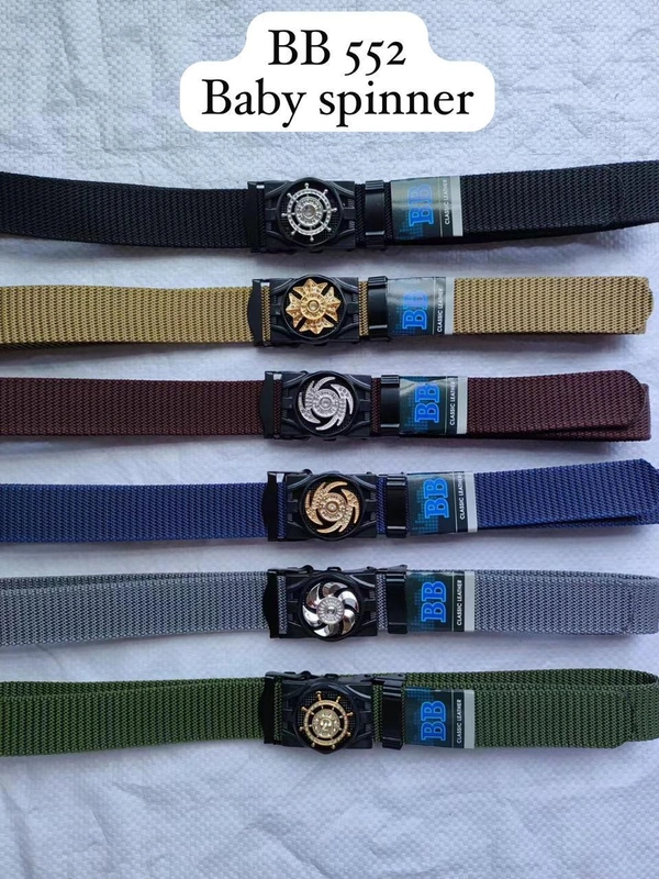 Baby Spinners  Canvas Nylon Fabric  Multi  Color Mix Design  Auto Lock Buckle  Belt - Free, 12