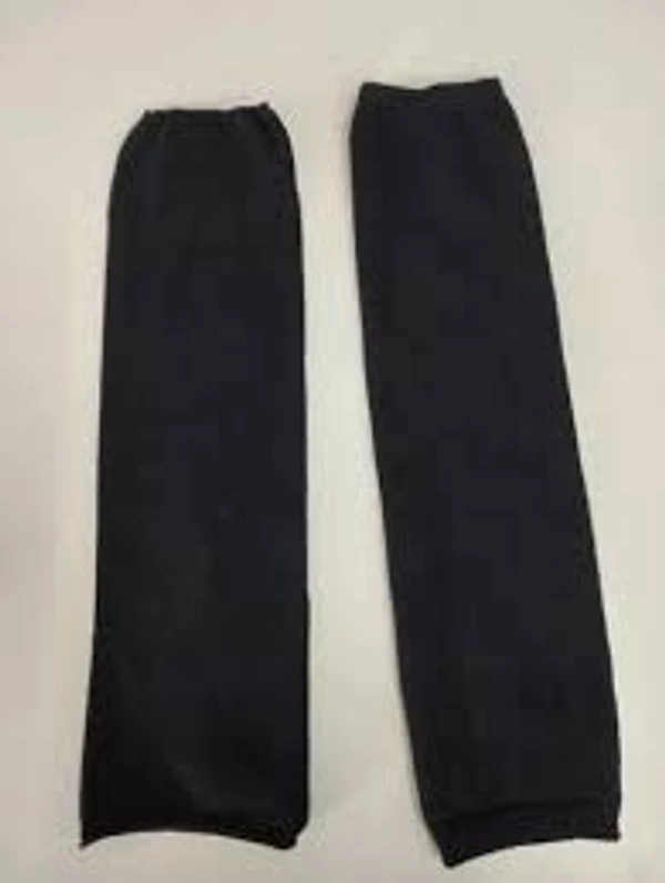 BIJKART  COTTON BLACK COLOR POUCH HANDSLEEVES  - FREE SIZE, 10