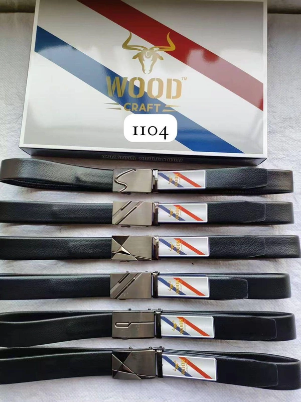 Mens China Imported Mix Color  Pu Leather Griper Belt Printing & Design On The Buckle Will Be Mix - Free, 12