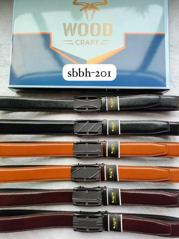 Mens China Imported Mix Color  Pu Leather Griper Belt Printing & Design On The Buckle Will Be Mix - Free, 12