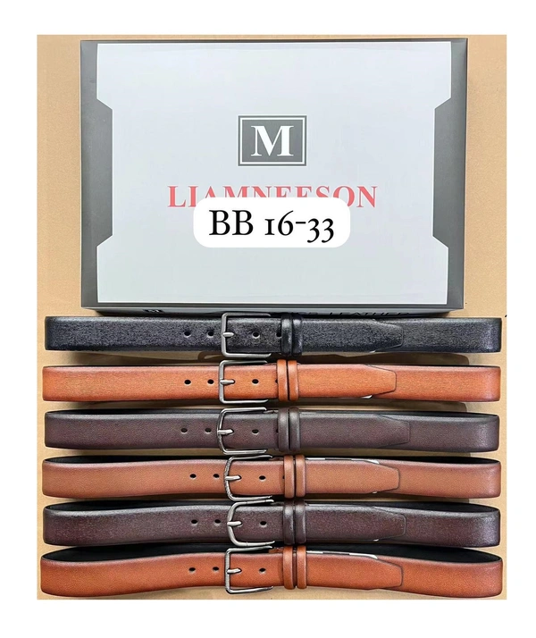 Mens China Imported  Pu Leather Mix  Color  Kanta  Buckle Belt - Free, 12