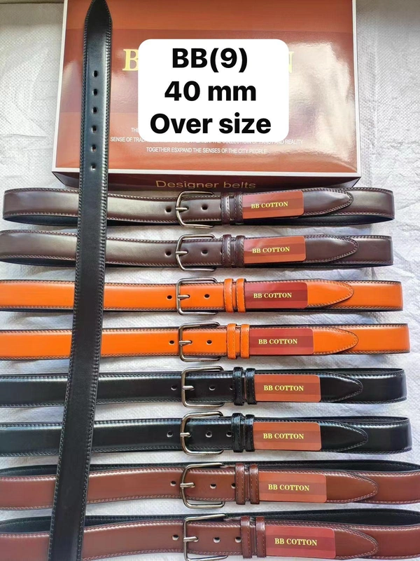 Mens China Imported  Pu Leather Mix   Color Kanta Buckle Belt - Free, 12