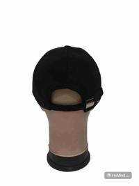 Mens Indian Flaxi Fit Embroidered Logo Caps Color - Black Color Pack Fitting - Steel Buckle - Free, 6